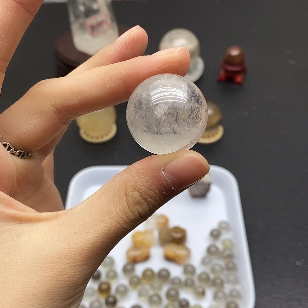 未镶嵌水晶珠宝半成品112水晶石