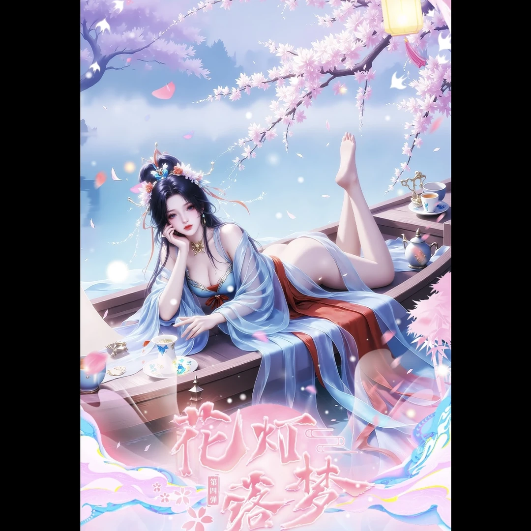 魚-浮浮撕撕乐-【幻视-花灯落梦】海贼王第四弹-收藏卡牌盲盒代拆