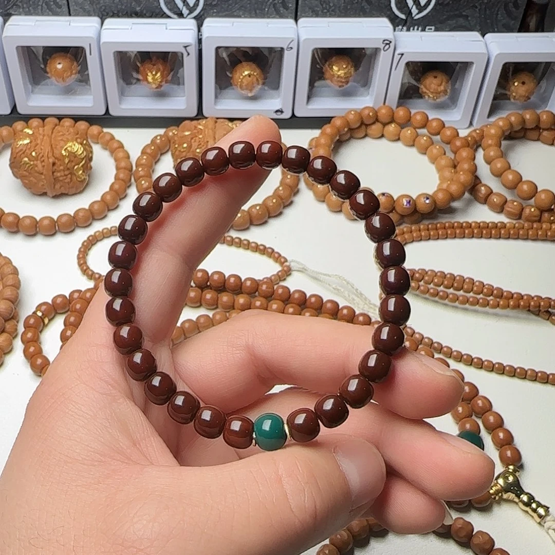 猴头核桃吊坠机刷红串