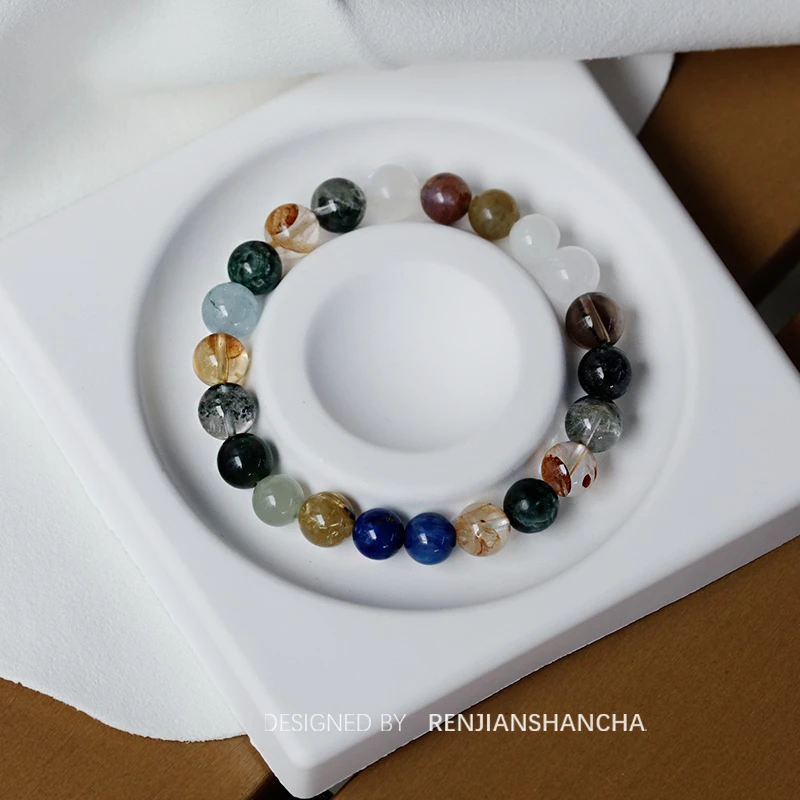 人间山茶 S-1621 时尚水晶多宝手串