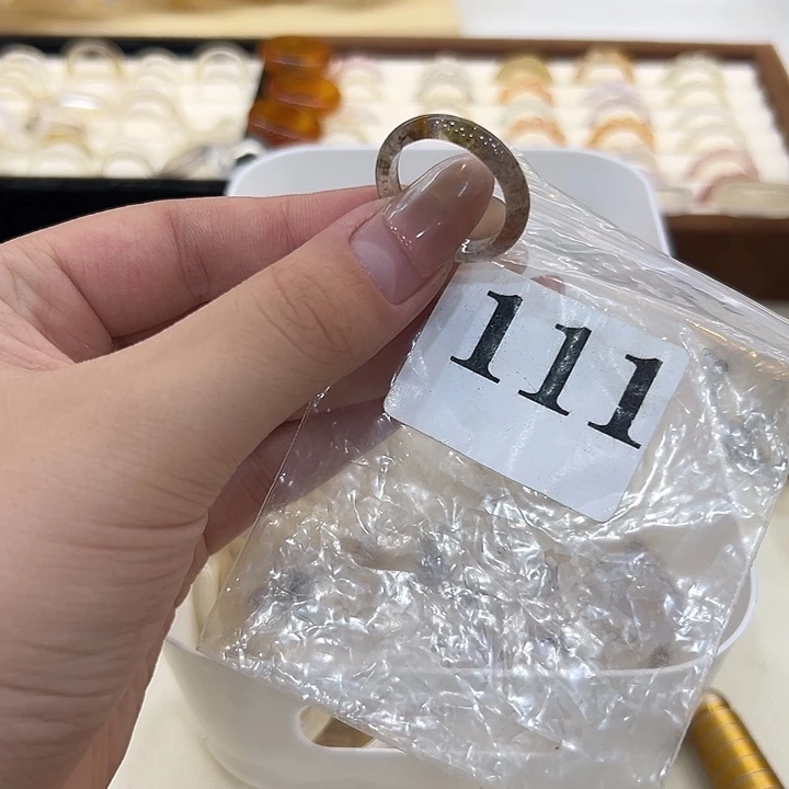 玛瑙/玉髓合金戒指111港21