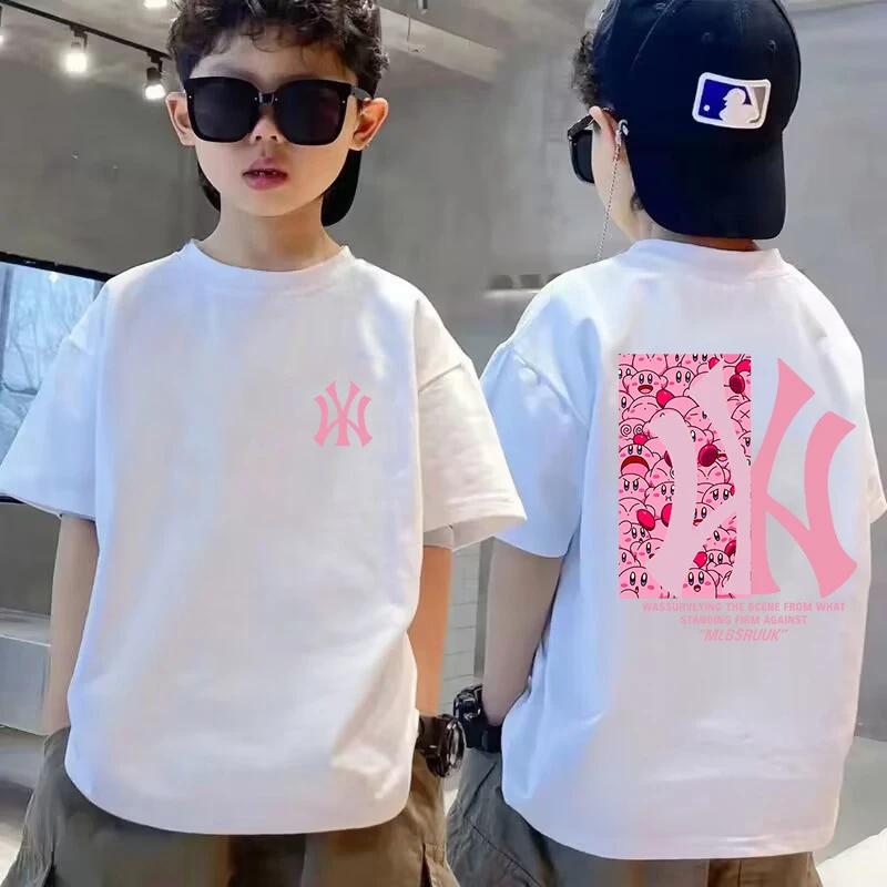 【三折专区】官方正版童装男童t恤短袖夏季2025新款纯棉上衣儿童潮