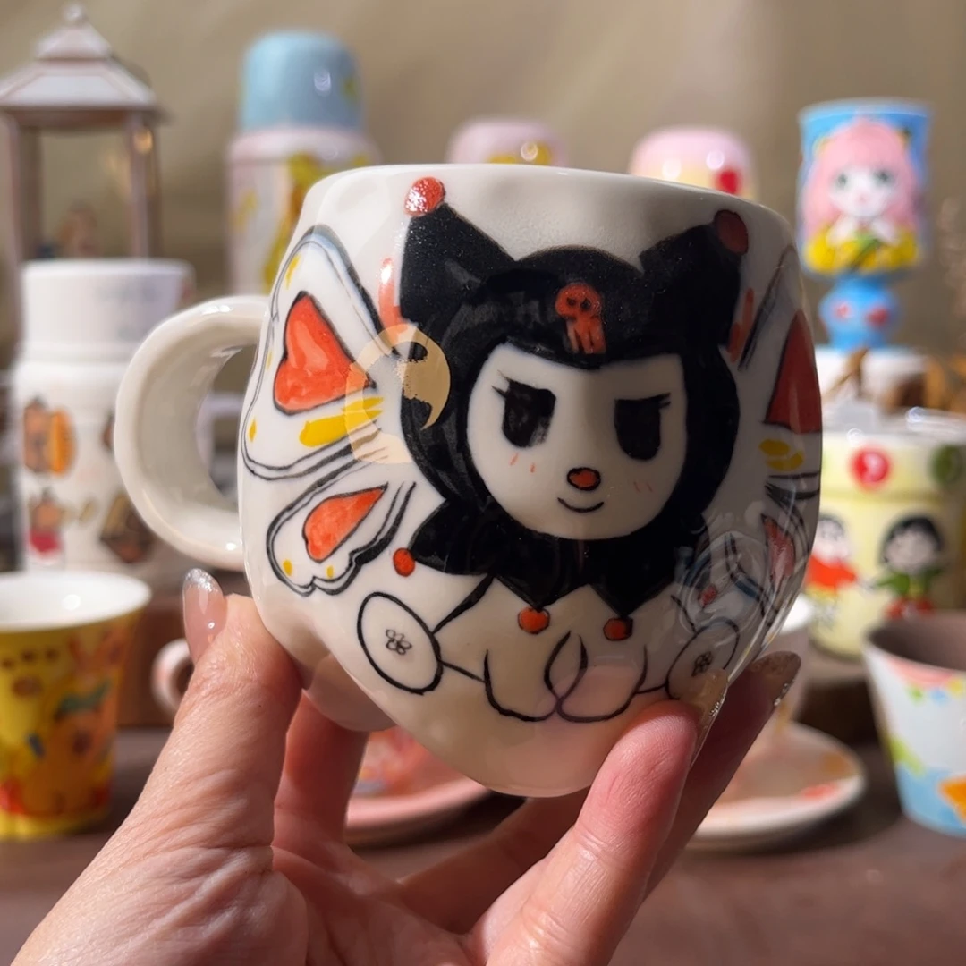 景德镇陶瓷手绘文创水杯