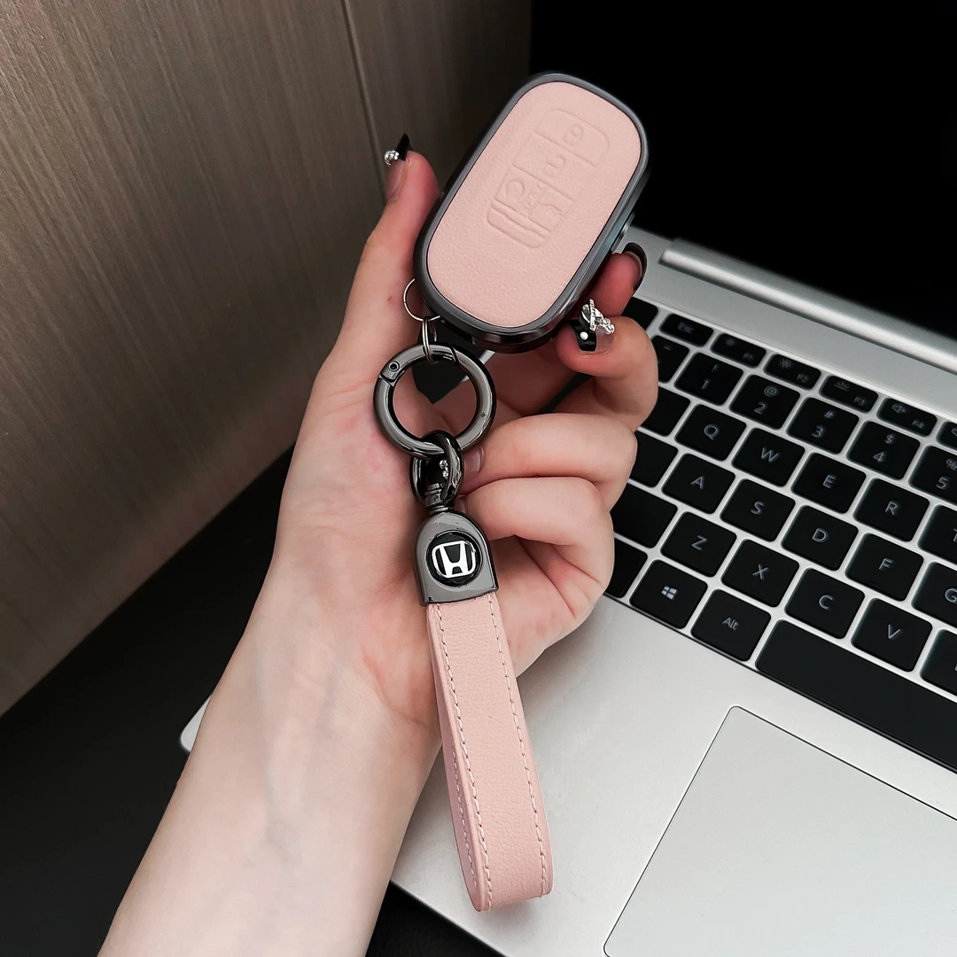 适用本田CRV钥匙套英仕派思域高端凌派xrv冠道缤智真皮雅阁全包女