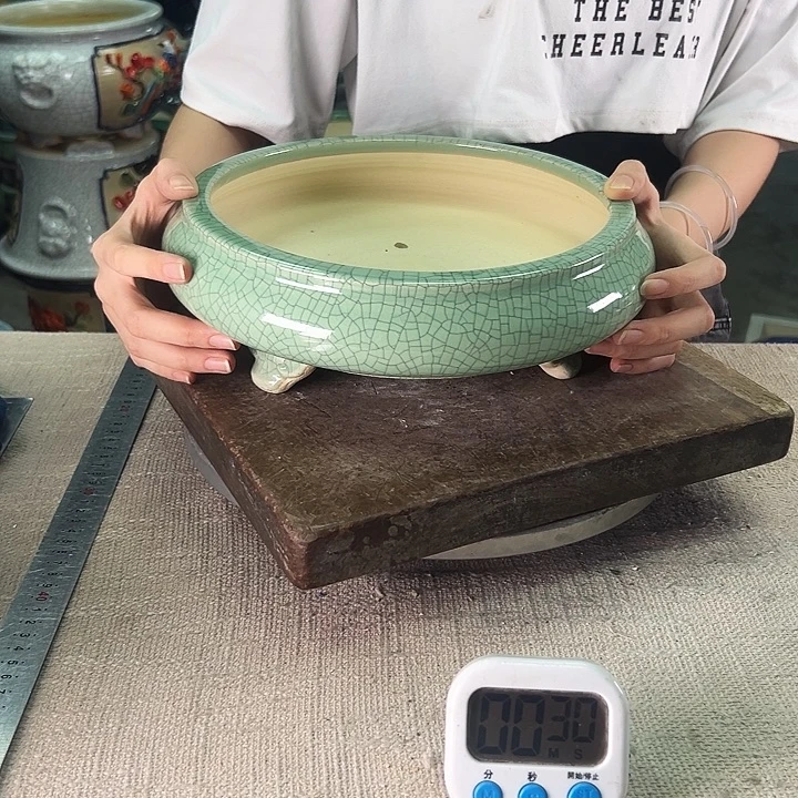 泳坤堂石湾盆陶瓷