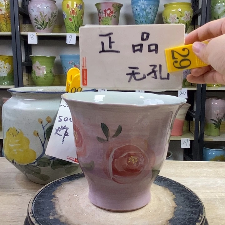 景德镇高温陶瓷花盆