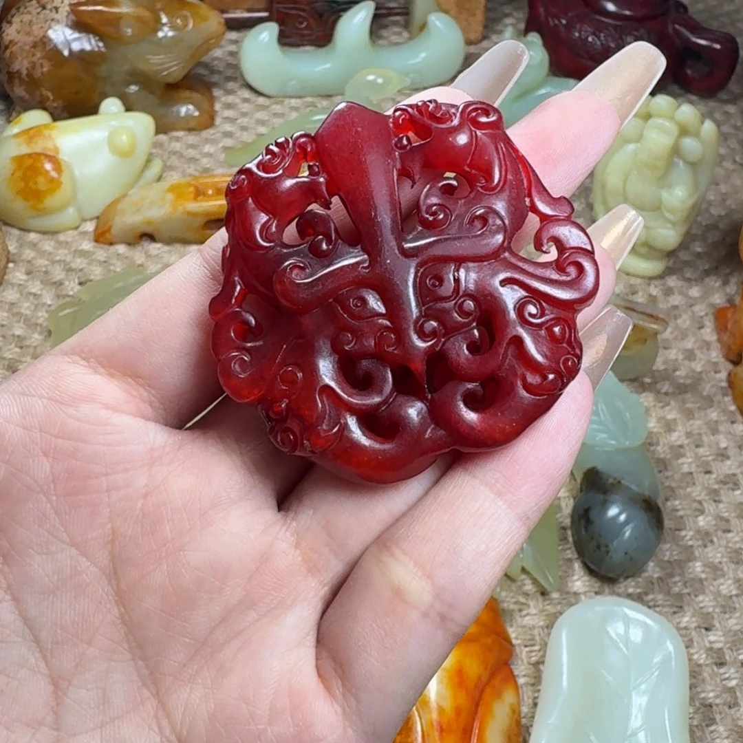 吊坠白玉菩提挂件