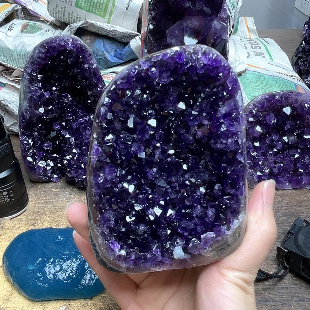 未镶嵌紫晶大型摆件（非配饰）