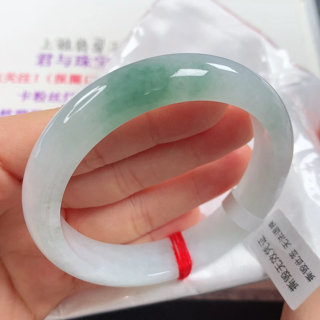 翡翠手镯未镶嵌 正圈①②⑥清仓