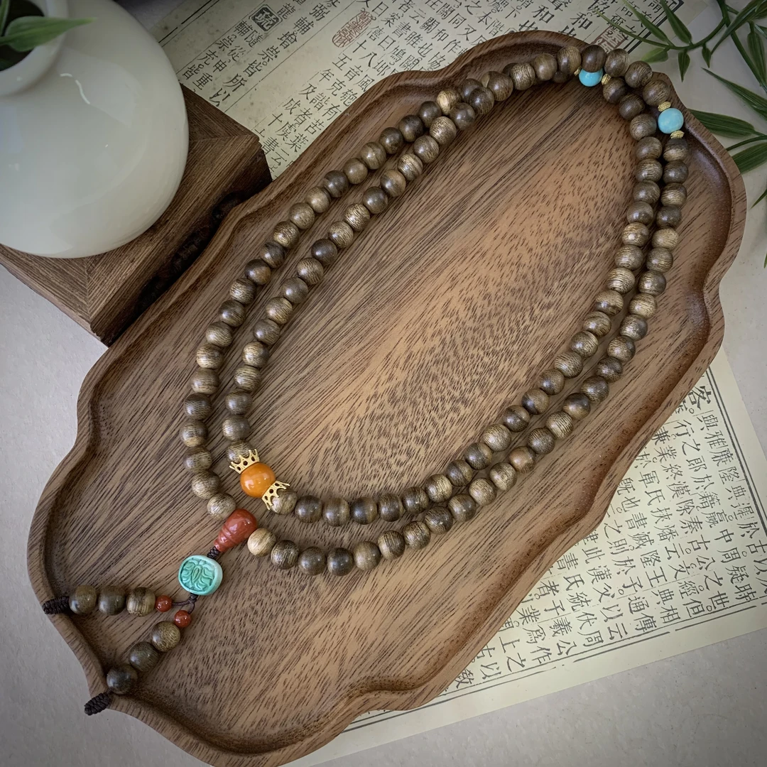 沉香DIY项链 多样性发一 YD-043