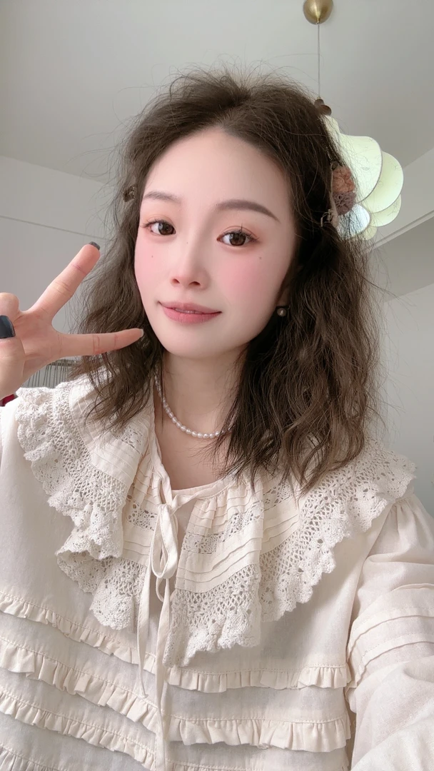 可衣-【可拆领】春新款森系风琴褶长袖衬衫女气质