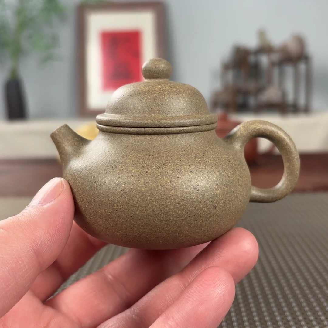 紫砂茶壶黄龙山原矿紫砂壶