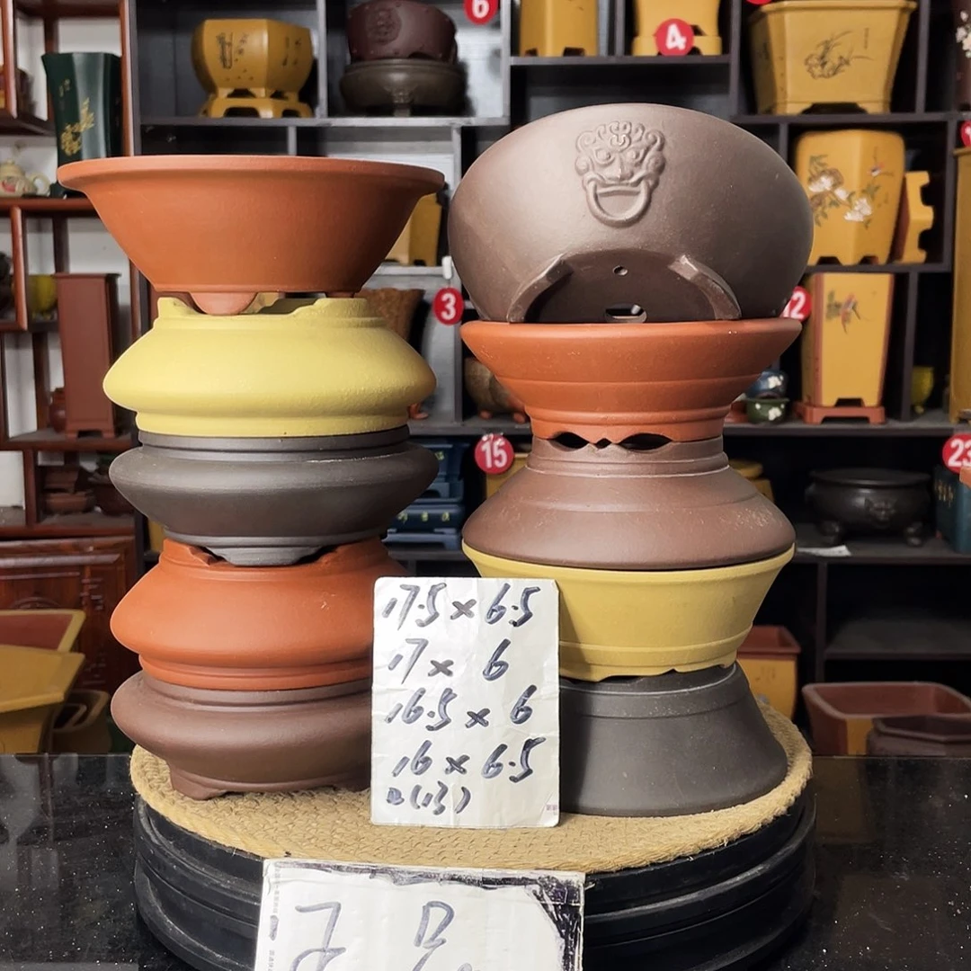 紫砂花盆-婉秋紫砂