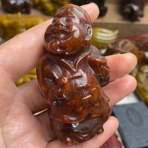 蛇纹石玉未镶嵌颈饰110