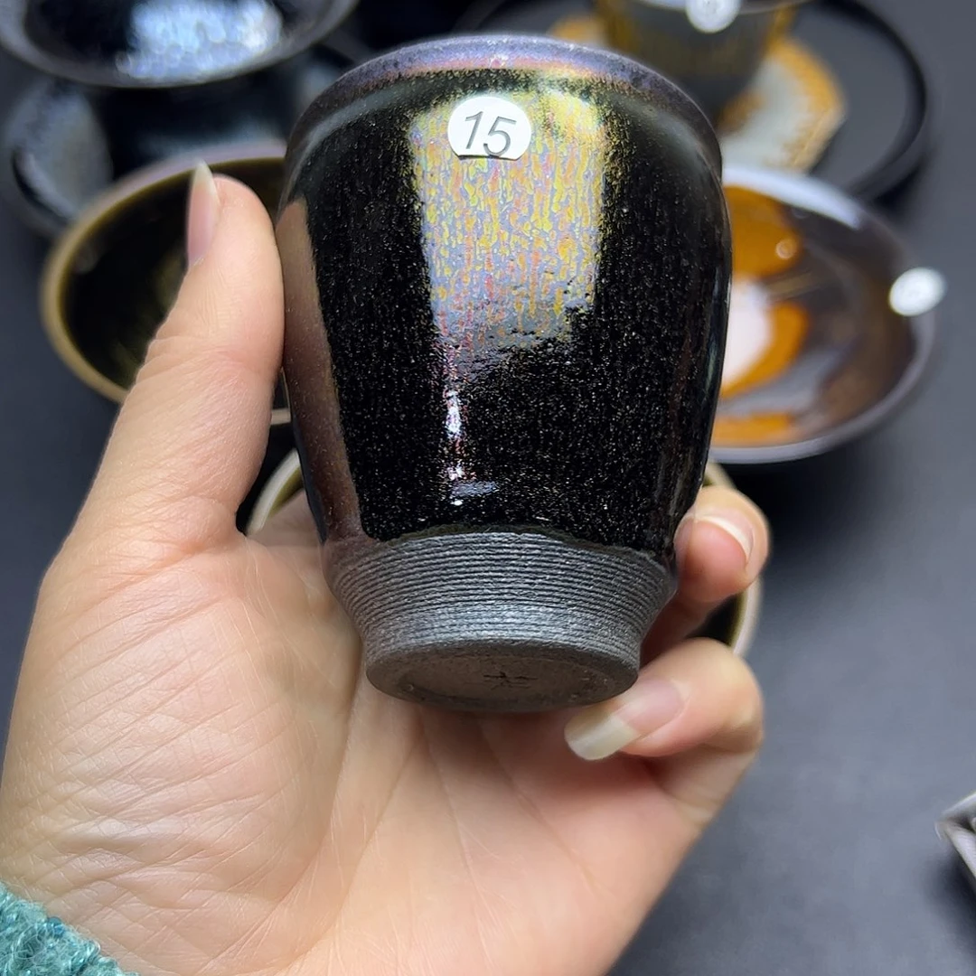 茶盏建窑建盏主人杯