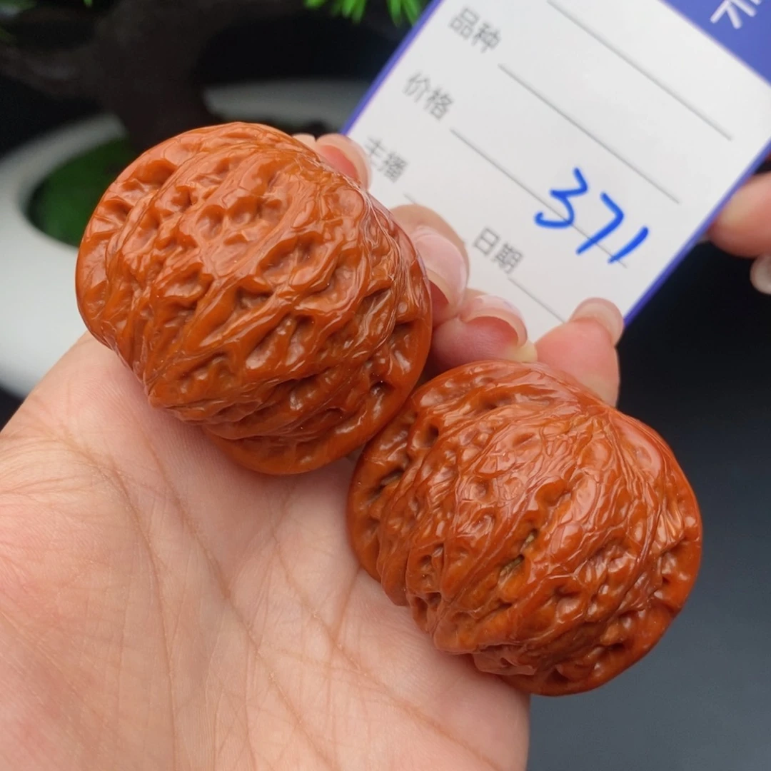 鎏***惘文玩核桃吊坠42铁锤371