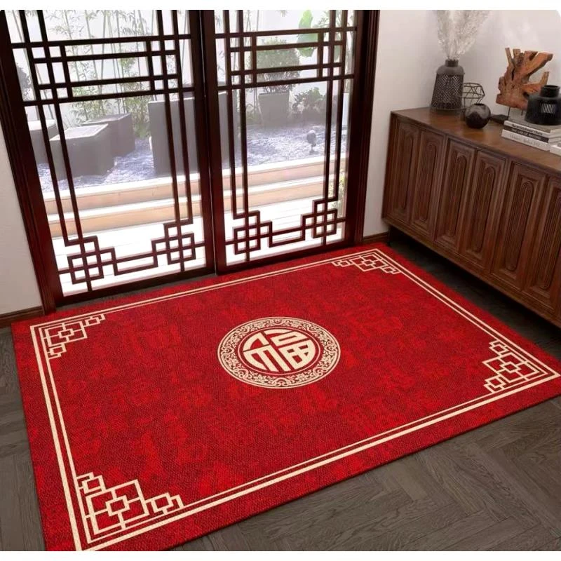 过年地垫入户门垫吸水防滑脚垫客厅地毯耐脏易打理耐磨可裁剪地垫