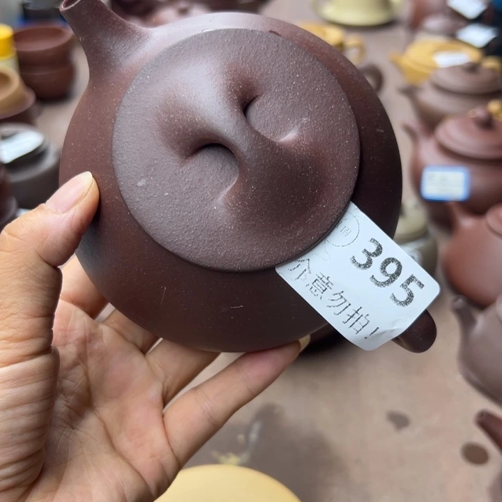 茶壶紫砂紫泥瑕疵310