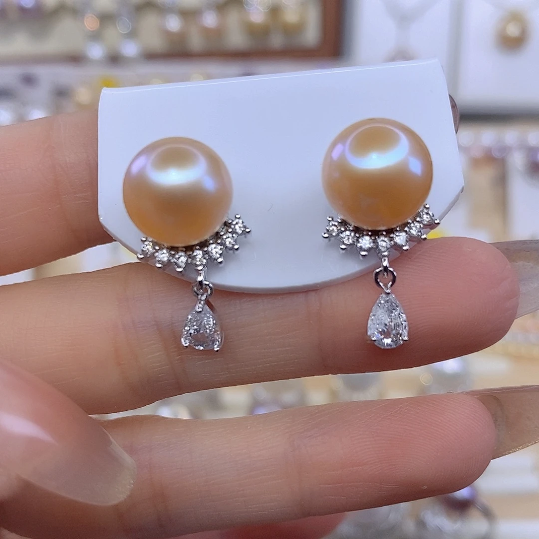 耳饰未镶嵌淡水珍珠