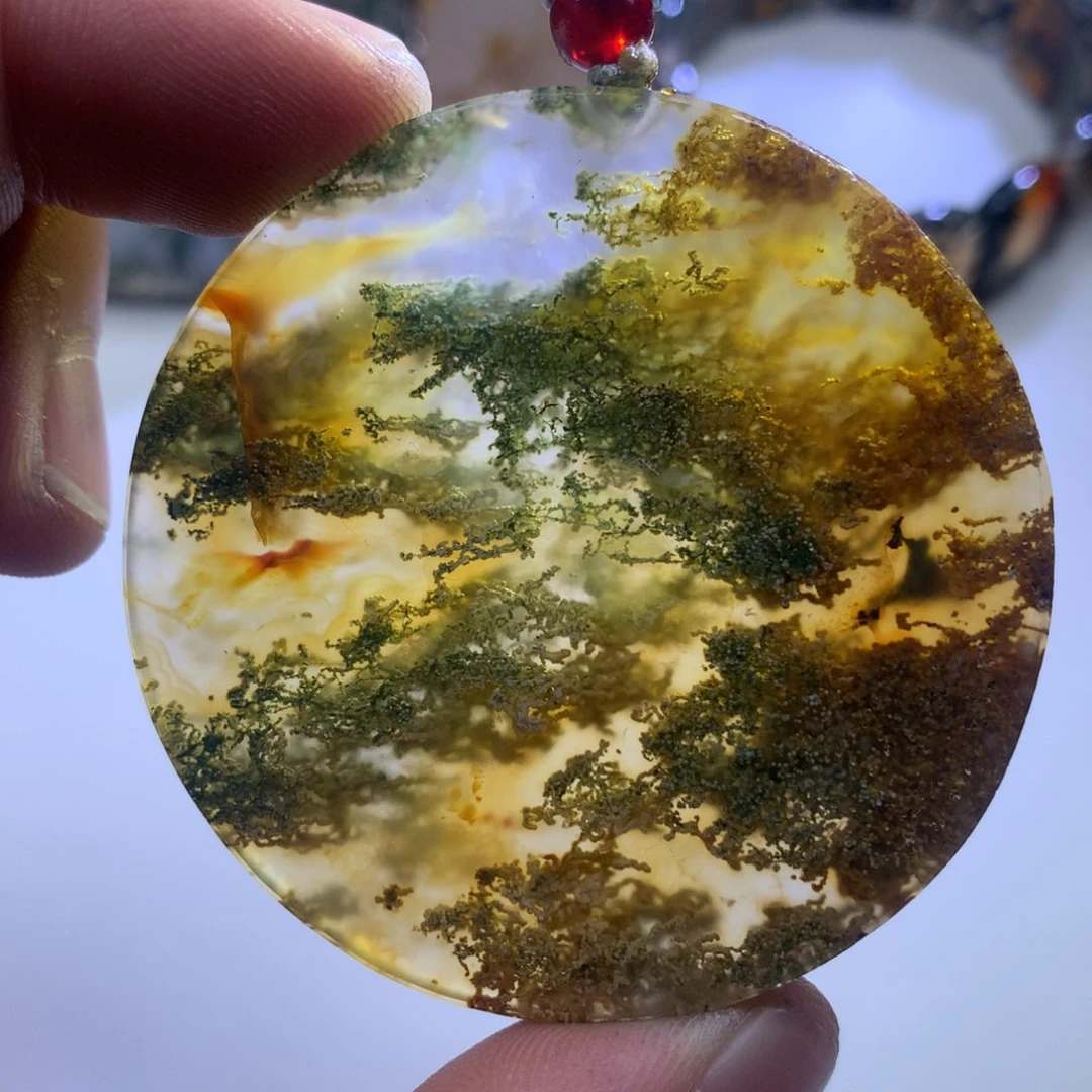 玛瑙/玉髓颈饰未镶嵌答*~