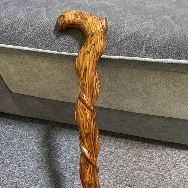 海南黄花梨整料手杖A268