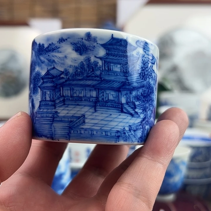 景德镇陶瓷手绘杯子