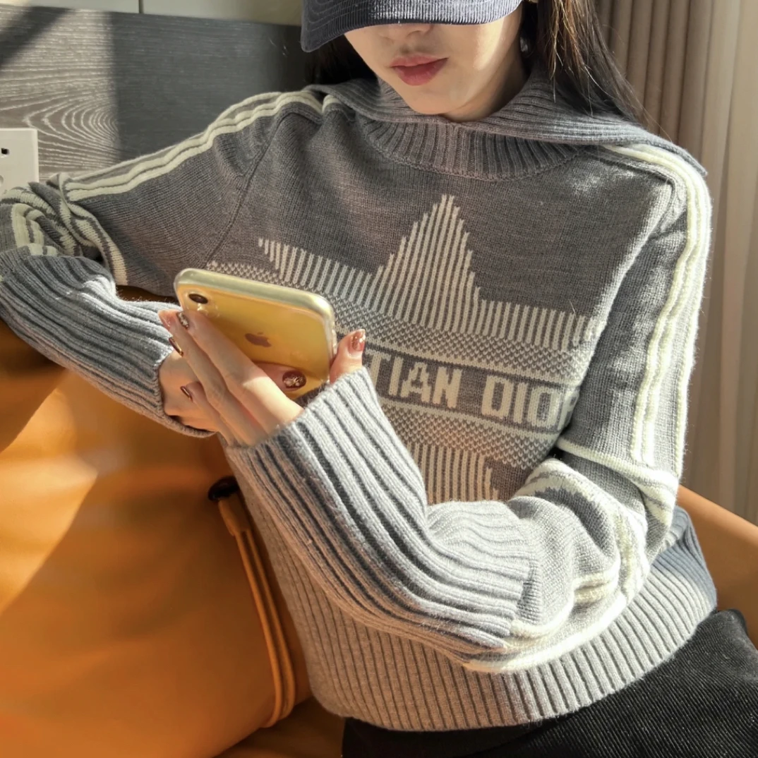 99新 DIOR/迪奥 CZF2094/经典款毛衣/尺码36/99新