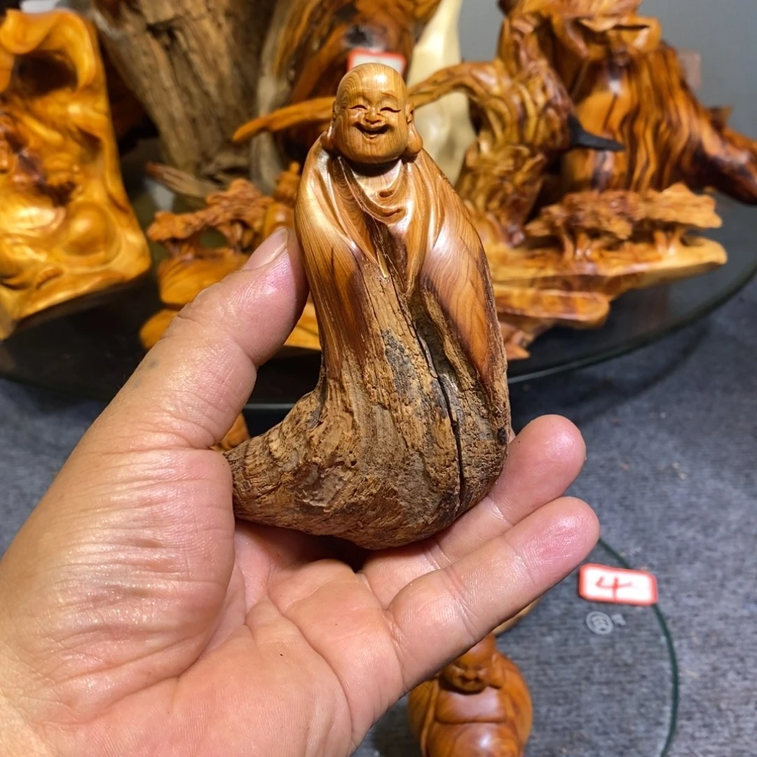 柏木（崖柏）木雕工艺品摆件家居手把件手串