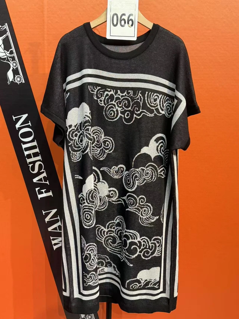 （087）湾湾奢品贵妇既视感显廋舒适时尚百搭连衣裙春夏款