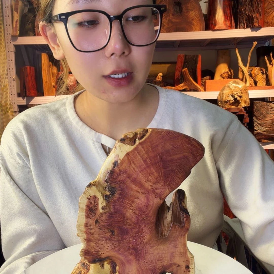 紫檀木类端景台木**源