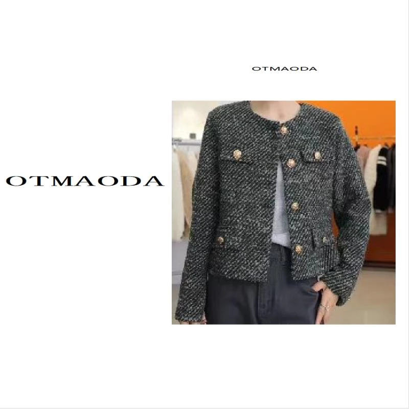 【南瓜定制】N920-新款冬季时尚名媛小香风外套女