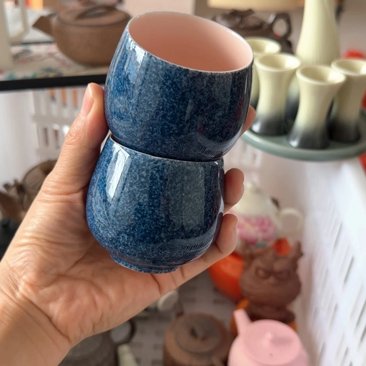 微瑕陶瓷茶具茶杯茶壶