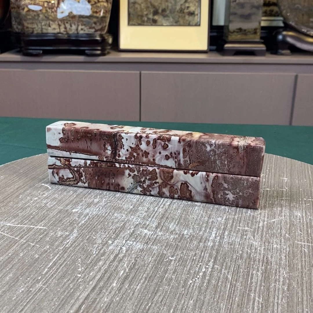 石材广西国画石草花石