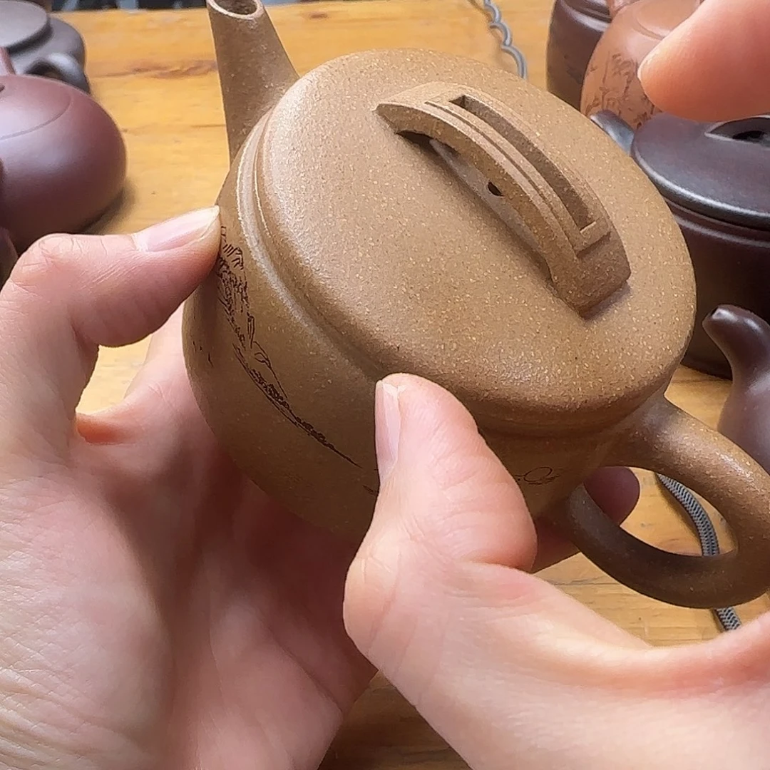 紫砂茶壶民间手艺人全手工制作