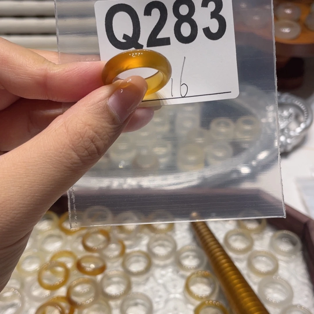 玛瑙/玉髓未镶嵌戒指283