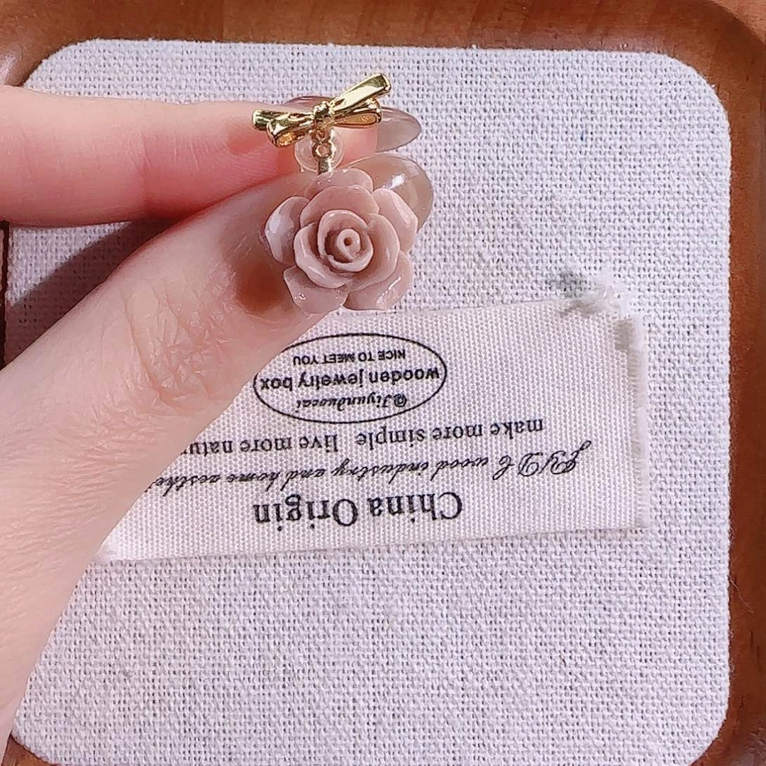 仿珍珠铜合金925银耳钉