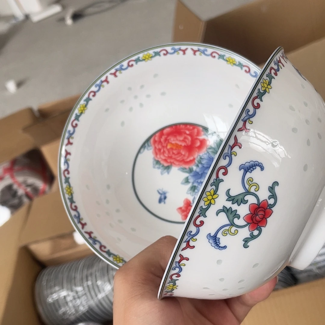 碗景德镇高温细白瓷餐具