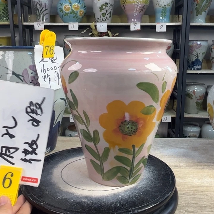 罐1tc景德镇陶瓷花盆