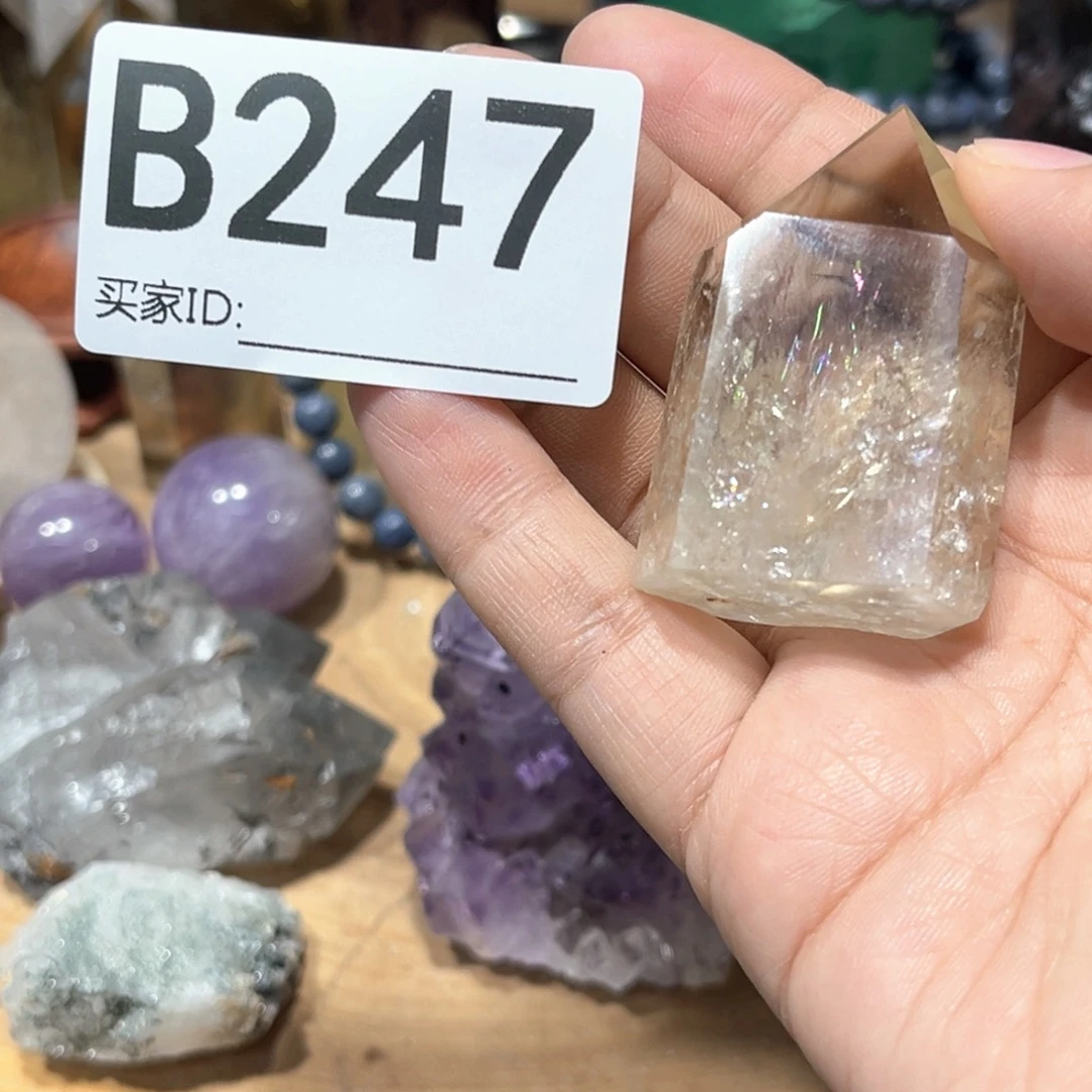未镶嵌珠宝半成品水晶多样性发其一微瑕