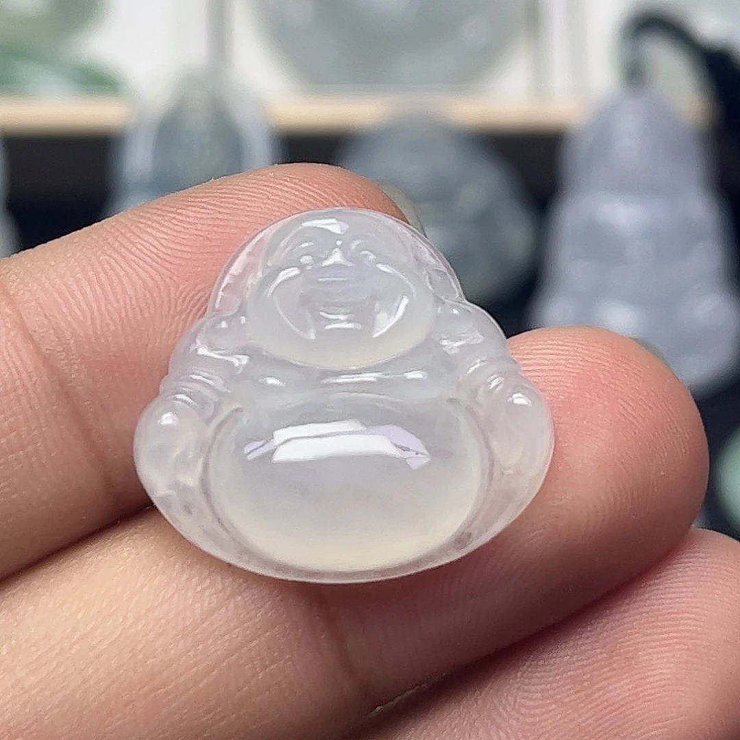 翡翠未镶嵌套链缅甸天然翡翠