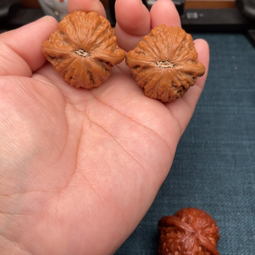 鲫***鱼把件文玩核桃全品铁锤39