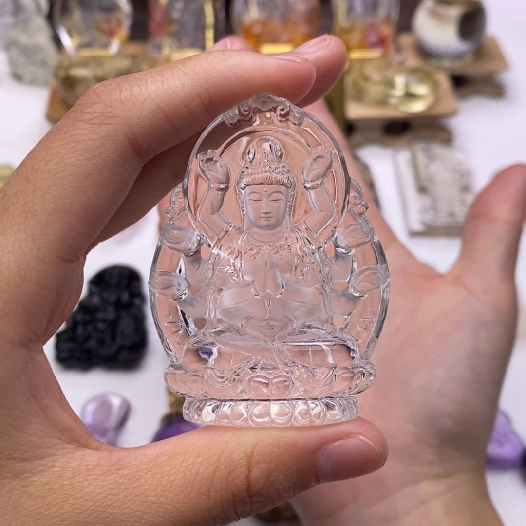 未镶嵌颈饰水晶d***.定制