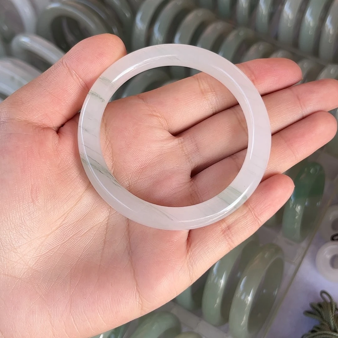 未镶嵌手镯石英质玉杨*婠58➕