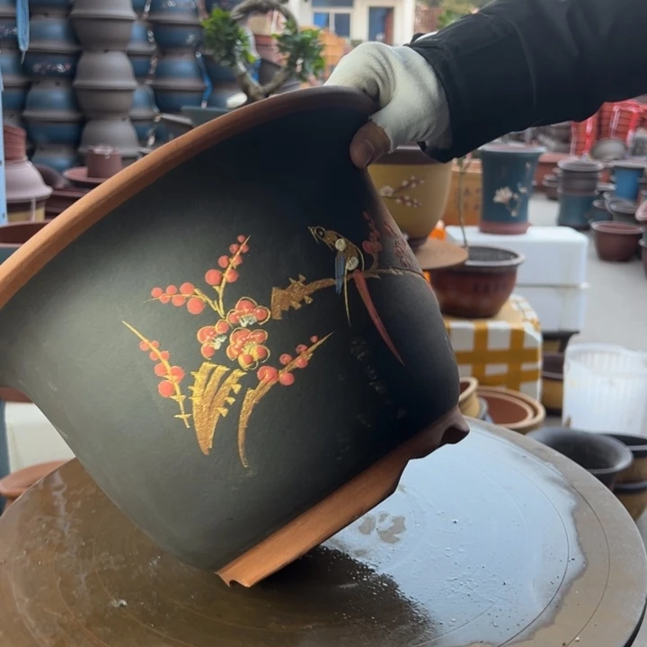 紫砂031中 口径31×20