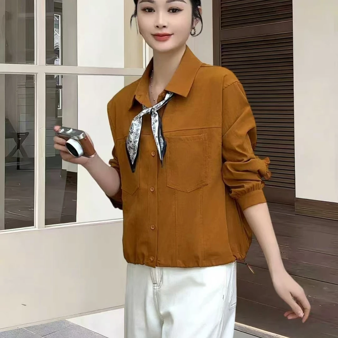 〖铃铛精选〗6632时尚洋气版衬衣