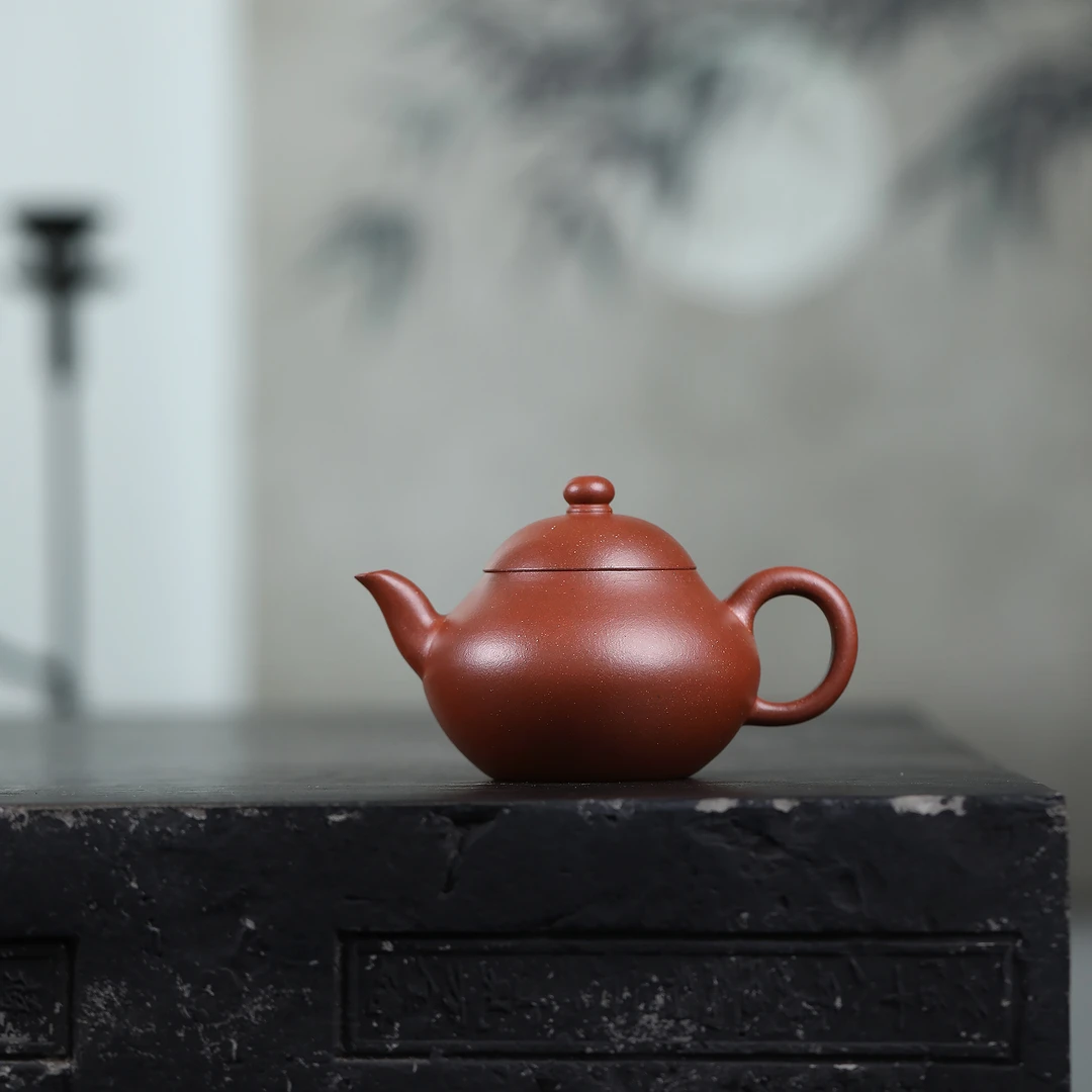 JCY-0382 季畅园 梨形（王腾飞）底槽清-155cc 家用茶具 宜兴紫砂壶