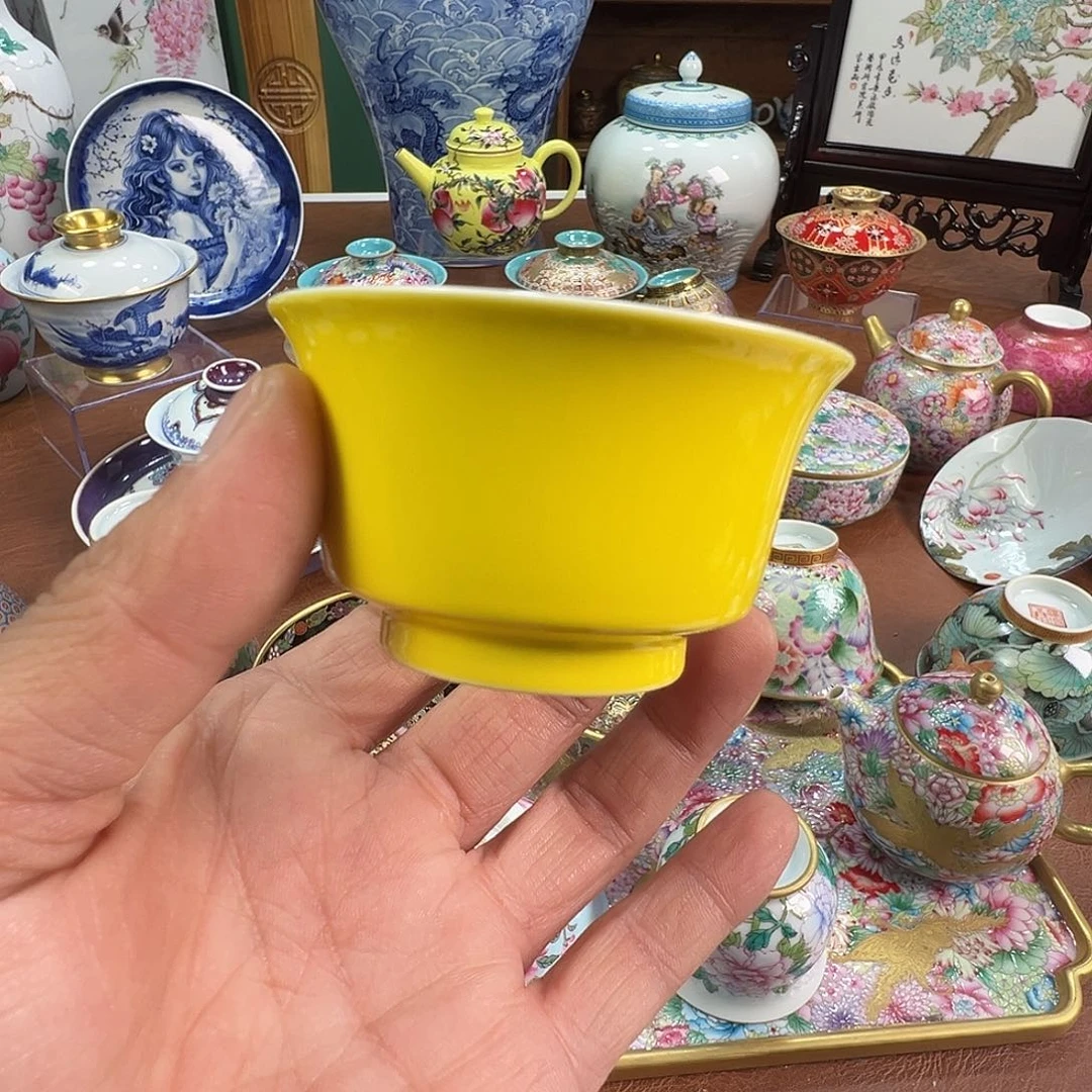 景德镇手工手绘主人杯