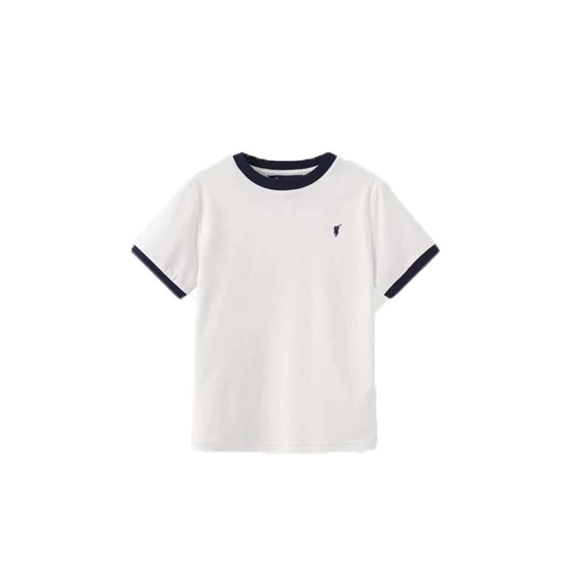 气质休闲百搭短袖刺绣印花柔软轻薄T恤-ZMADT5069