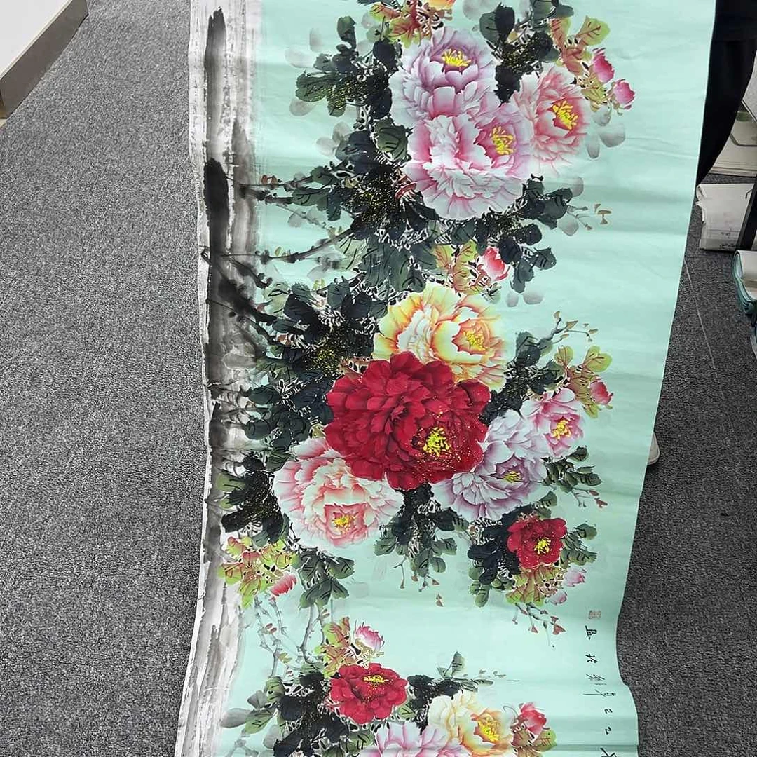 国画纯手绘字画宣纸