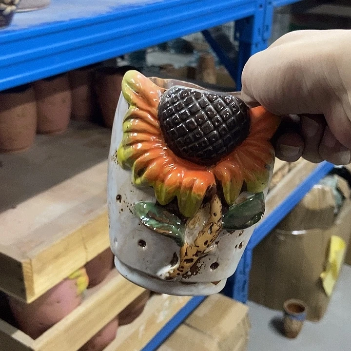 花盆单场满9.9发货10*13白